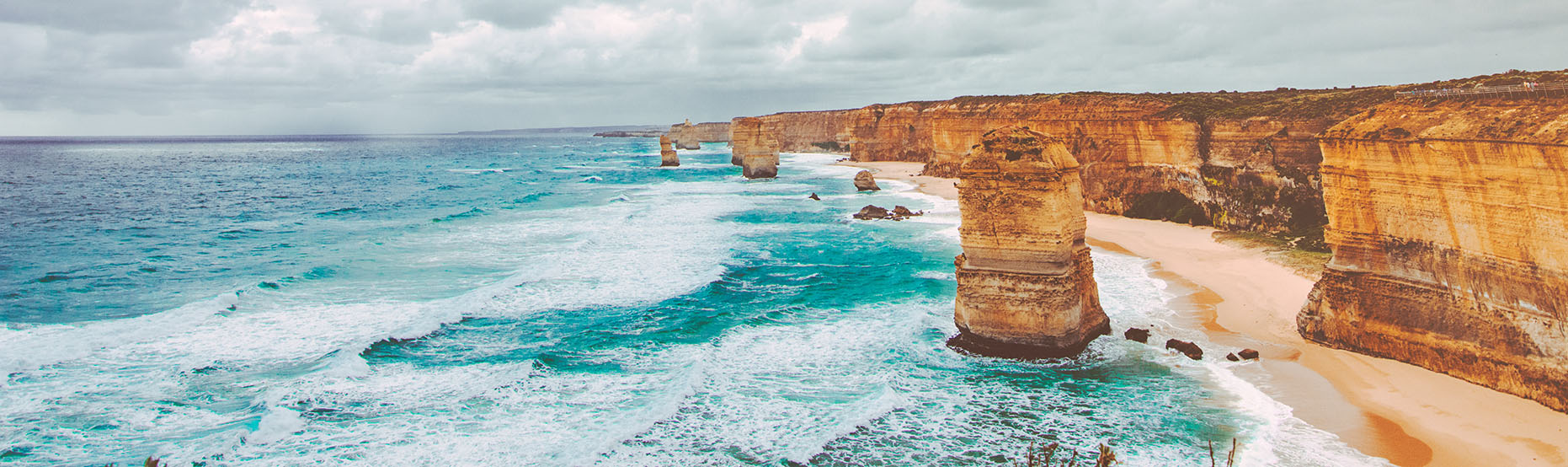 Photo of a rocky coastline