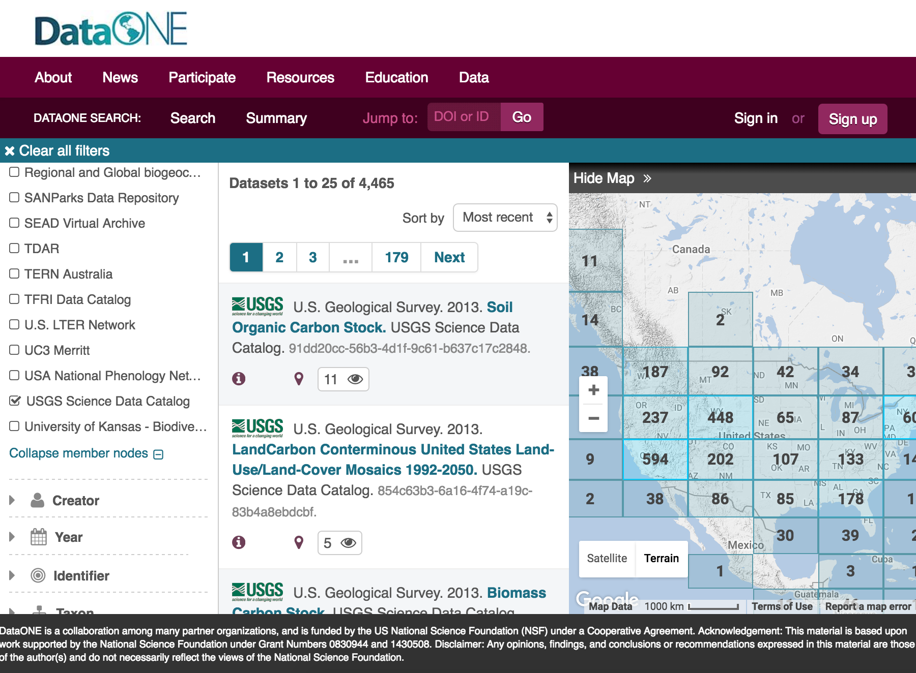Photo Attribution: DataONE Search