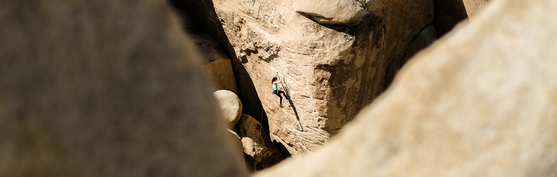 Image of rock climber