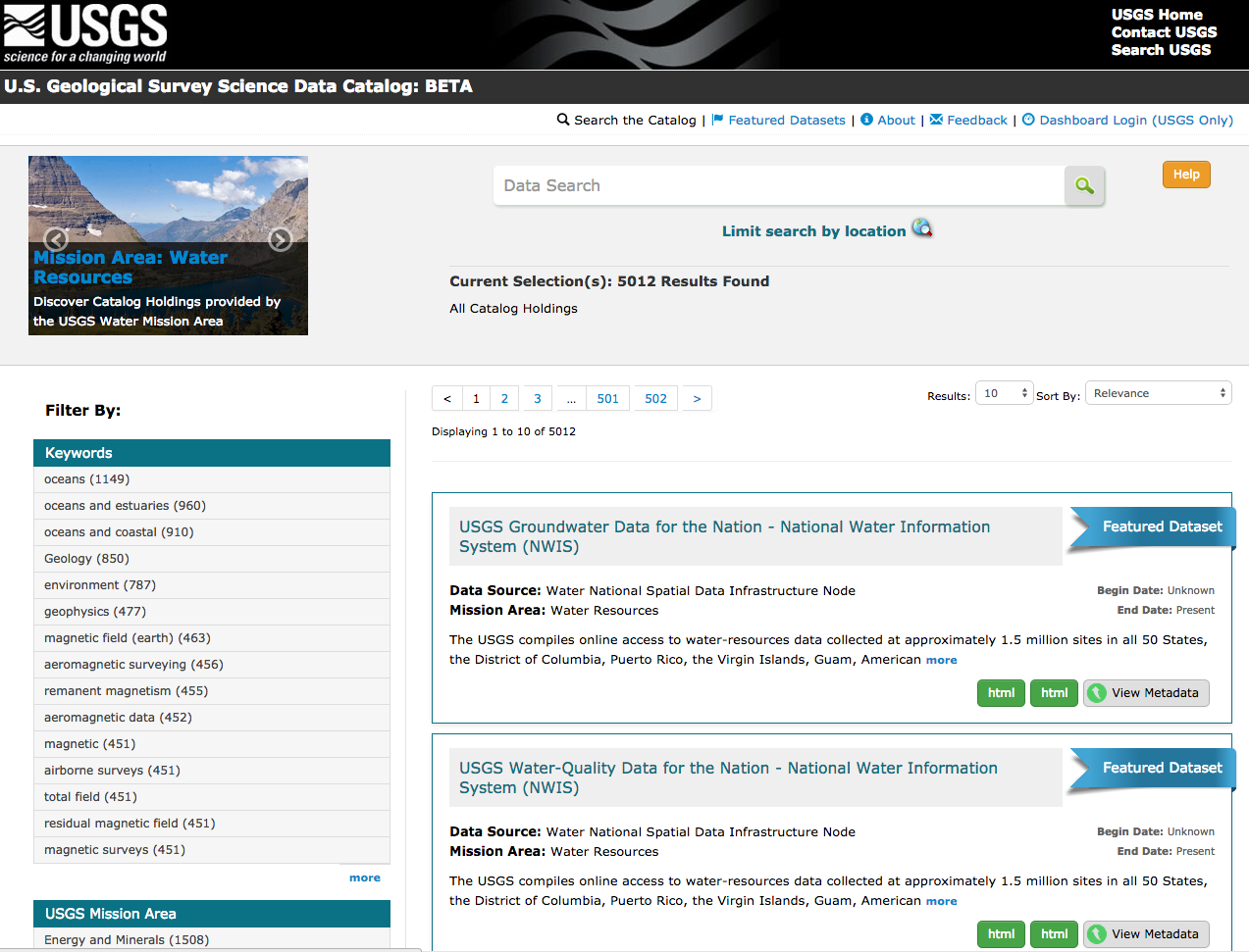 Photo Attribution: USGS Web Site